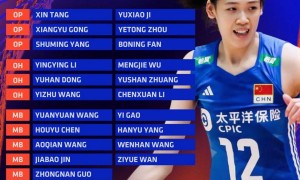 中国女排世联赛大名单：李盈莹龚翔宇领衔 王媛媛王梦洁入选